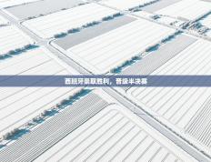 西班牙豪取胜利，晋级半决赛